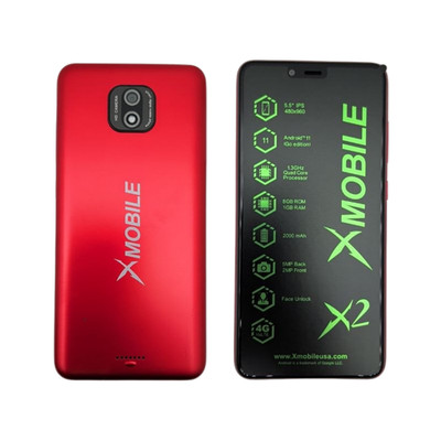 XMobile X2 Unlocked Smartphone 8GB 4G LTE Android Dual Camera 5.5'' HD Display