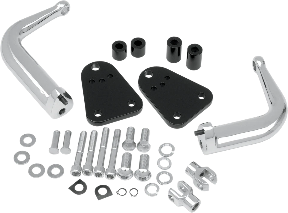 Montaje de clavija de pie ajustable Drag Specialties para Harley Sportster 2004-22 Foto 2 de 2