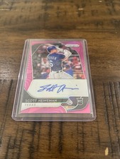 2020 Panini Prizm - Rookie Autographs Scott Heineman #RA-SC Pink Prizm /50  