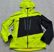 Ortovox 3L Guardian Shell Jacket Men’s Size L Lime Black Ski Hardshell RRP £600