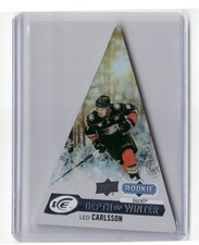 2023-24 Upper Deck Ice Dw-54 Leo Carlsson Depth Of Winter