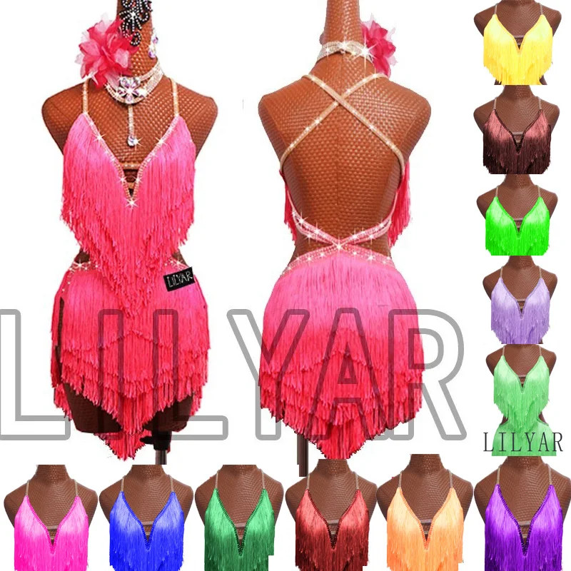 backless dance dress Glow in the Dark Plunging Mesh Glitter Daisy Trumpet Dress petite / 0 / lilac main image 0