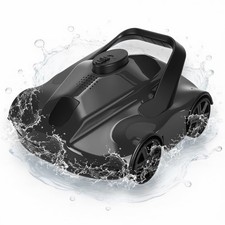 Kabelloses Akku Poolroboter Wand und Boden 56ft/min Poolsauger reiniger 5200mAh.