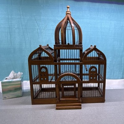Victorian style bird cage