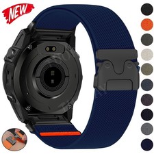 Nylon Watch Strap Band For Garmin Fenix 8 E 7 7X 6 6X Pro 5 5X Epix 2 22mm/26mm