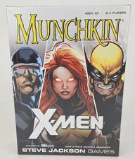 MUNCHKIN X-MEN Card Game 3-4 Players 2017 USAopoly Steve Jackson Games Sealed
