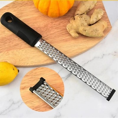 StainlessSteel Cheese Grater Zester Slicer Cutter Fruit Vegetable Peeler Kitchen