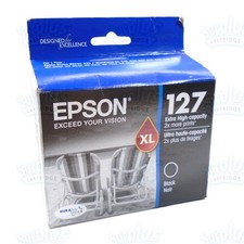 Genuine Epson 127 Black Ink Cartridge NX625 WF7010 WF7510 WF7520 WF3520 WF3540