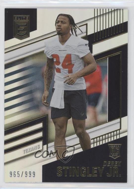 2022 Panini Donruss Elite Rookies 965/999 Derek Stingley Jr #141 Rookie RC li6