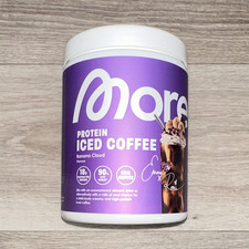More Protein Iced Coffee Pulver Banana Cloud, zuckerfrei - 300g