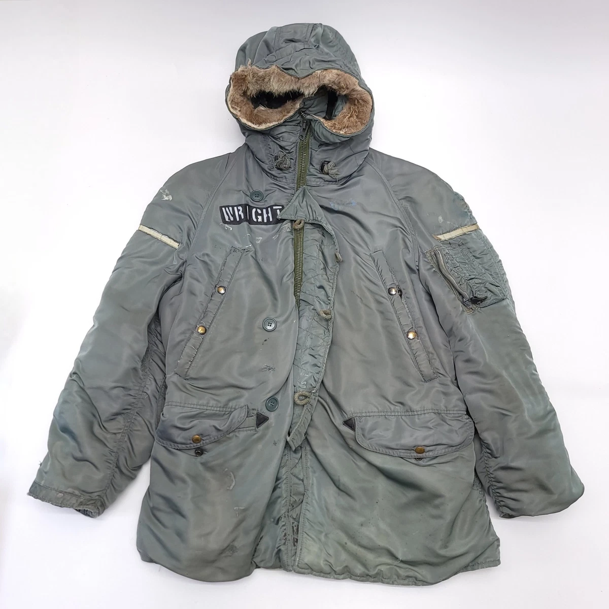 Extreme Cold Weather Jacket In Military Original Period Items