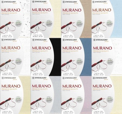 Fabric MURANO Zweigart precut 32 ct. 3984, 48x68 cm (59,52 USD/m²)
