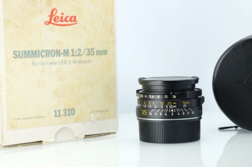 Leica M 35mm f2 11310 King of Bokeh Germany in Very Good Condition With Box - Foto 1 di 7