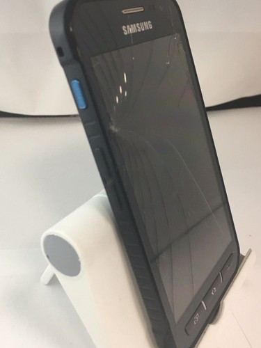 Samsung Galaxy Xcover 3 Unlocked 8GB Blue Android Smartphone Cracked Incomplete - Picture 8 of 12