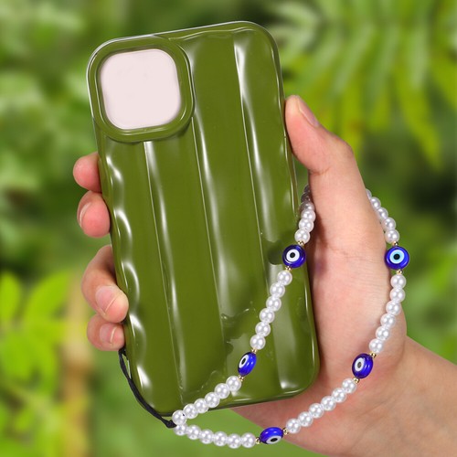2Pcs Portable Beaded Decorative Phone Beads Strap Cellphone Bag Keychain - Zdjęcie 11 z 11