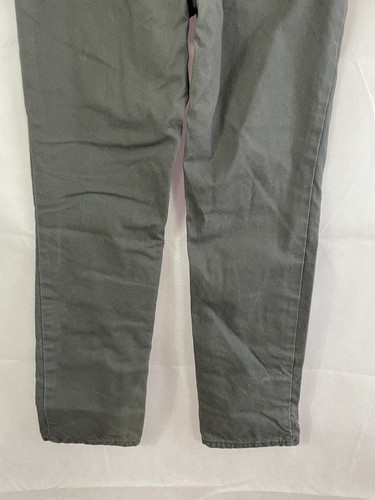 Blue Mountain Flannel Lined Jeans Women Size 4 Gray Cotton Straight Leg G2 - Picture 13 of 13
