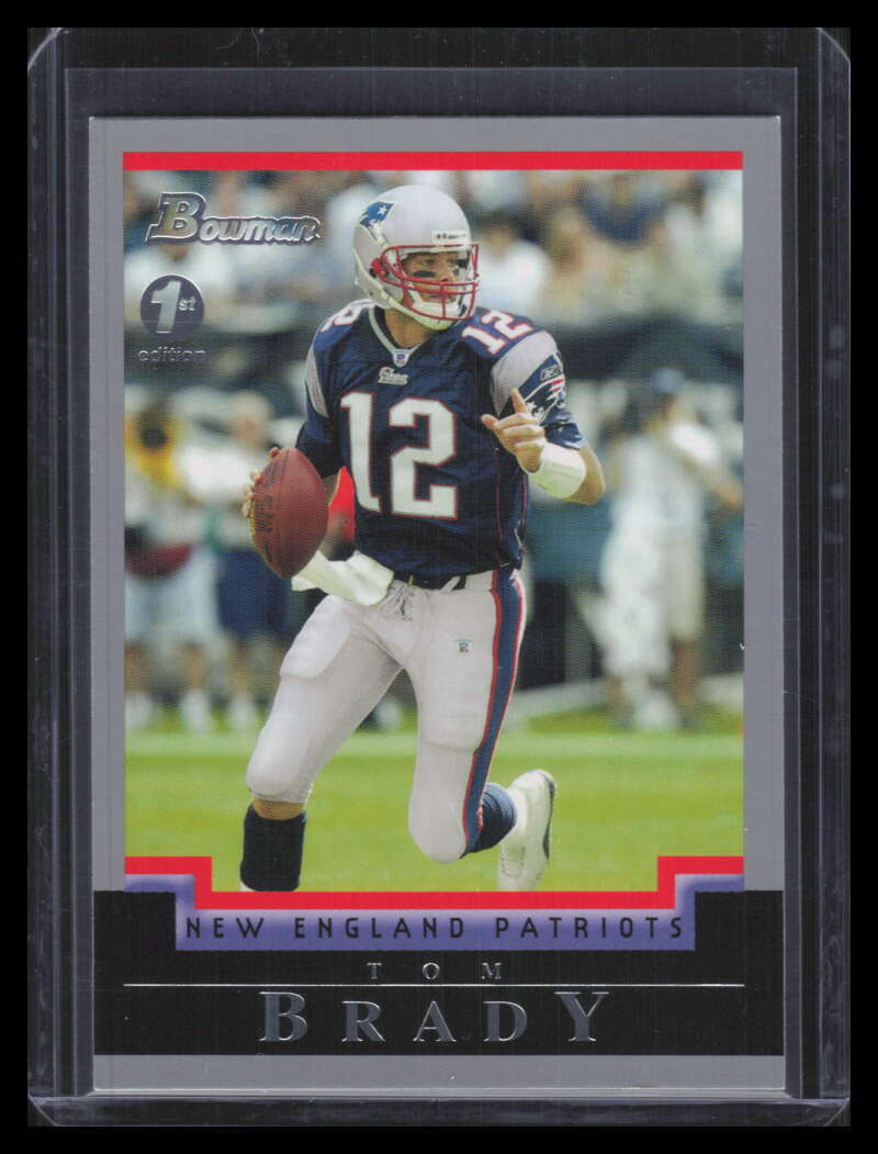 2004 Bowman First Edition 106 Tom Brady