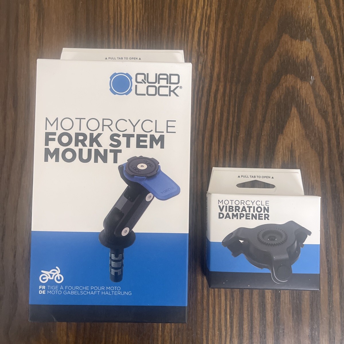 QUAD LOCK Motorcycle/Moto Fork/Stem Mount Vibration Dampener NEW