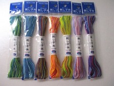 JAPANESE Embroidery SASHIKO Olympus Thread 20m MIX COL 71-77