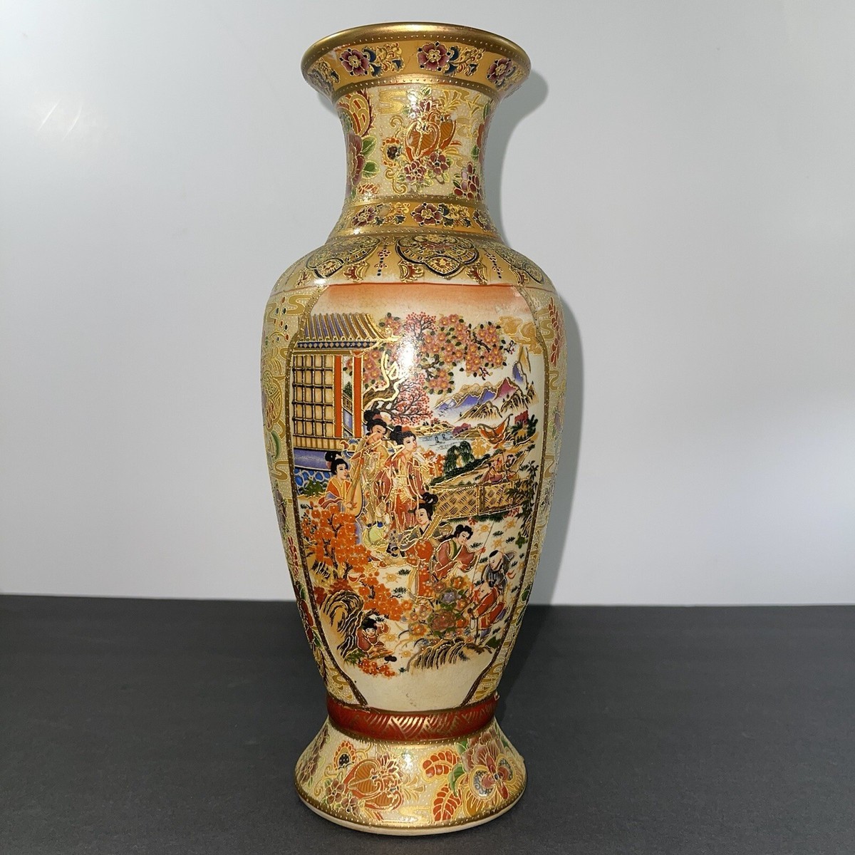 旧12 英寸皇家卫星星座日本花瓶| eBay