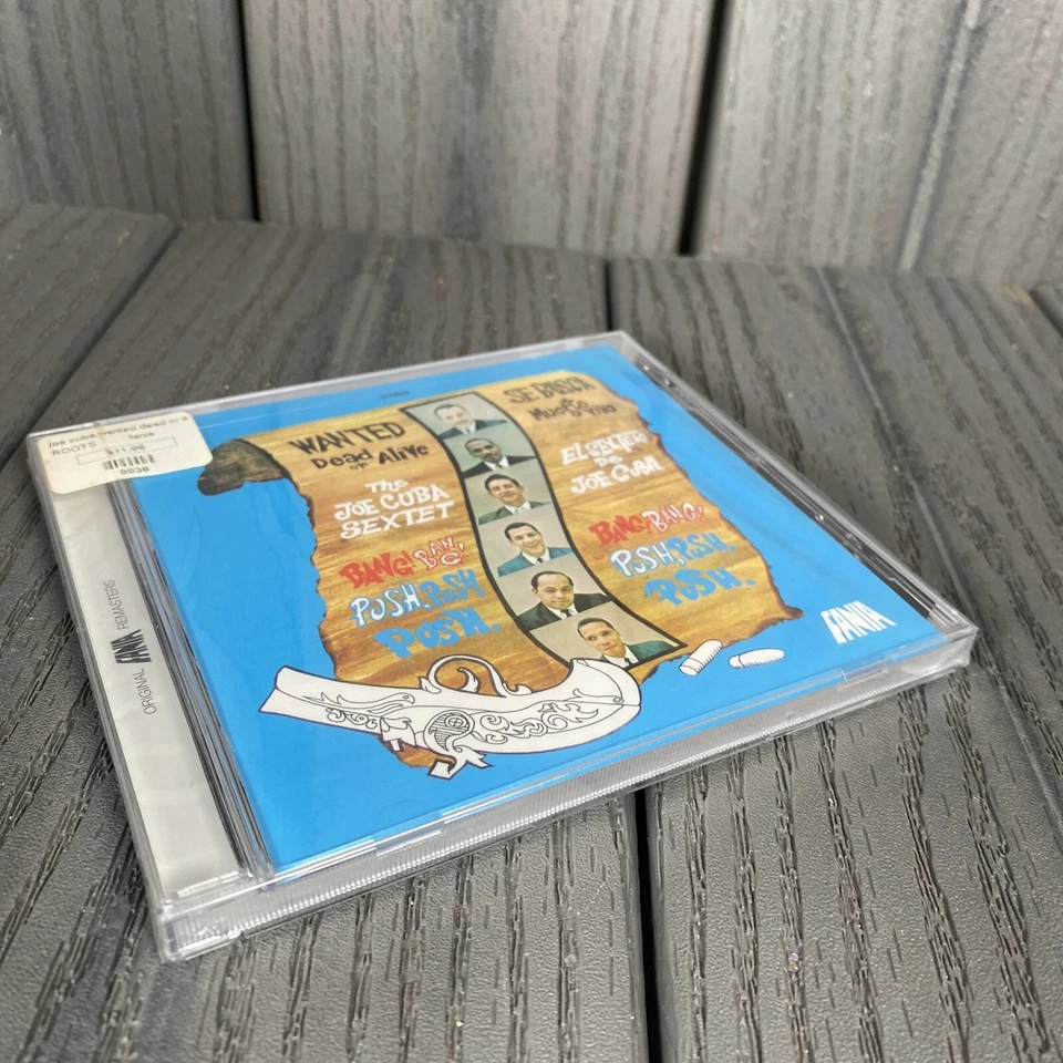 SALSA rare FANIA remastered CD W/BOOKLET Joe Cuba Sextet WANTED DEAD OR ALIVE Foto 3 de 4