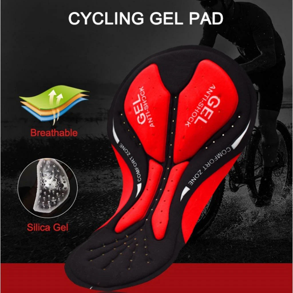 1 Pcs Cycling Underwear Men Padded Gel Bicycle Shorts With Padding