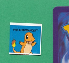 1999 POKEMON CHARMANDER MINI STICKER MINT #4 MEIJI UNUSED JAPANESE BANDAI DRAGON