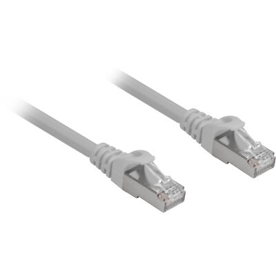 Sharkoon Patchkabel RJ45 Cat.6a SFTP, Kabel, grau