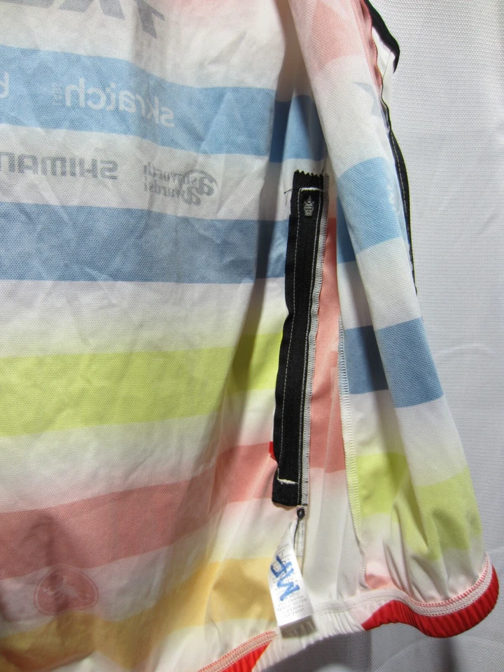 Chaleco Chaleco de Viento Castelli Mediano Carretera Triatlón TT Bicicleta Equipo Timex Trek Foto 3 de 4