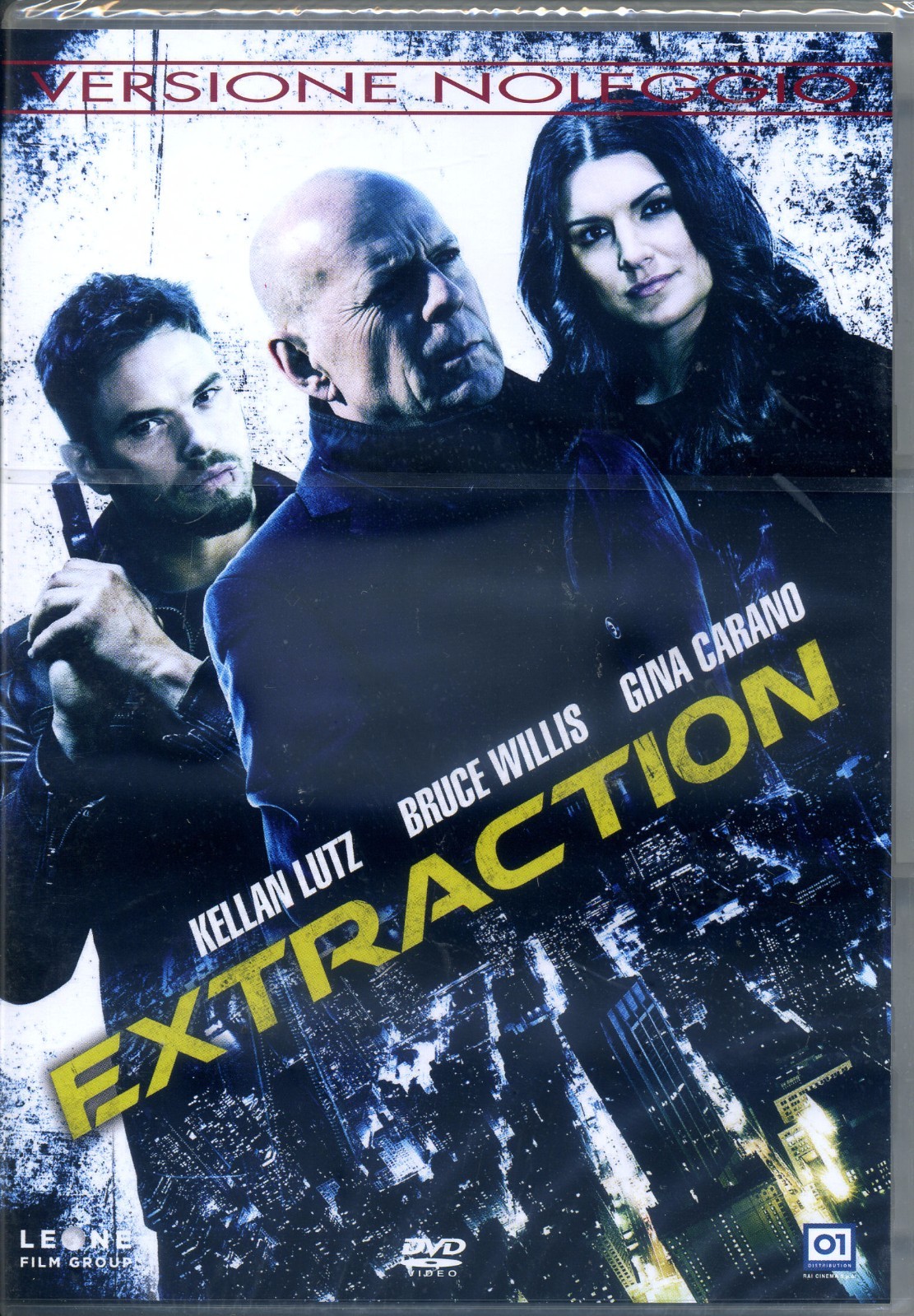 EXTRACTION versione noleggio con Bruce Wills - DVD NUOVO