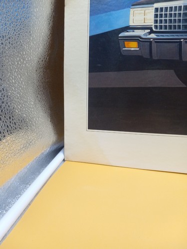 Original Chevy Dealer Showroom Cardboard Poster 1983 Caprice Classic Sedan - Picture 2 of 7