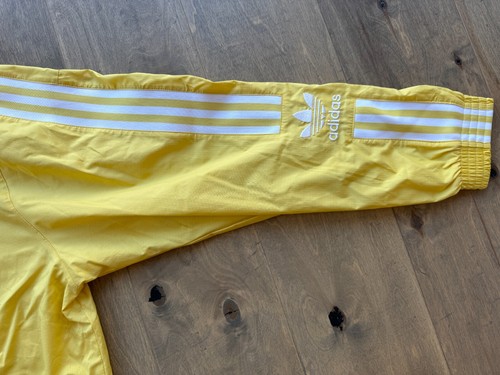 adidas Originals Lock Up Track Jacket Core Yellow FM9884 Men's Size L Large NWT - Picture 7 of 20