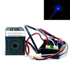 445nm 450nm 50mW 12V Blue Dot Focus Laser Diode Module With Driver TTL Fan
