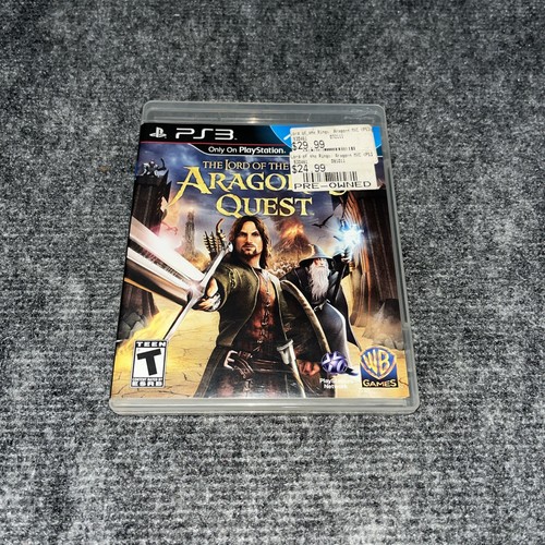 The Lord of the Rings Aragorn’s Quest PS3, CiB, Game, Manual, Case, Tested, Used - Picture 3 of 4