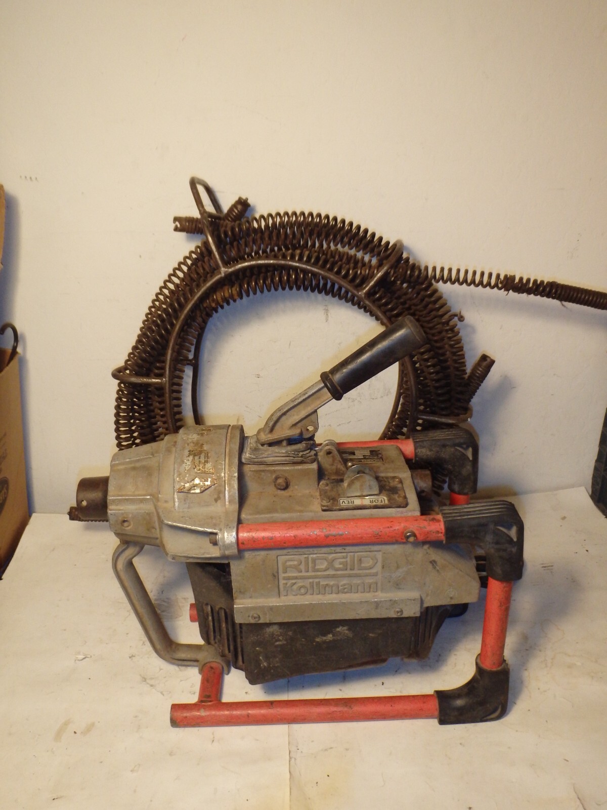 Rigid Kollmann K60SP Compact Sectional Drain Cleaning Machine w/ Cable