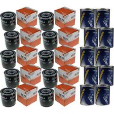 10x Original MAHLE / KNECHT Ölfilter OC 313 + 10x SCT Motor Flush Motorspülung