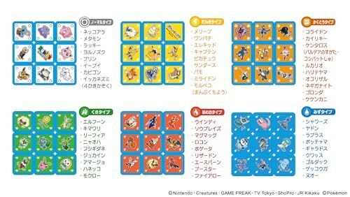 Megahouse Pokemon Rubik's Cube ver.BLUE Ages 8 and up 52 Types of Pokemon Appear - Picture 5 of 12