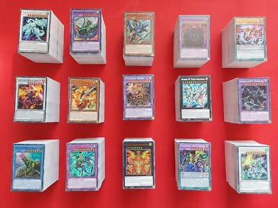 200 Yugioh Karten Sammlung mit seltenen 75 Ultra Super HOLO & Rares Deutsch!