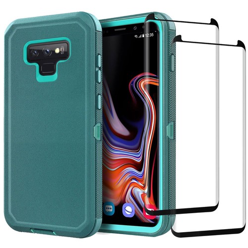 For Samsung Galaxy Note 9 Heavy Duty Case Cover Tempered Glass Screen Protector - Picture 43 of 54