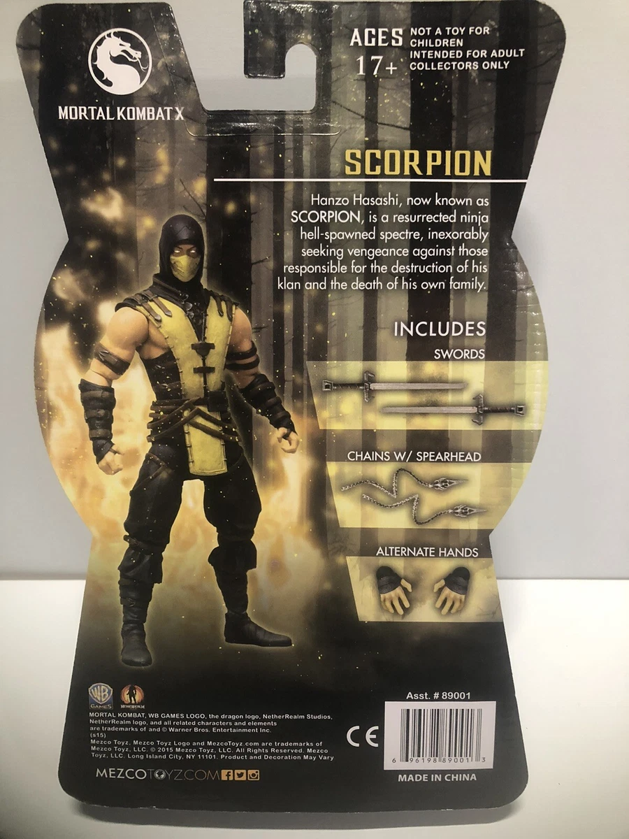 Mezco Toyz Mortal Kombat X Scorpion 6
