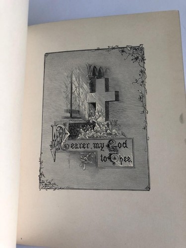 1875 "Nearer My God to Thee" by SARAH FLOWER ADAMS ENGRAVED First Edition - Picture 9 of 9