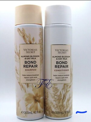 VICTORIA'S SECRET BOND REPAIR ALMOND BLOSSOM & OAT MILK SHAMPOO CONDITIONER SET