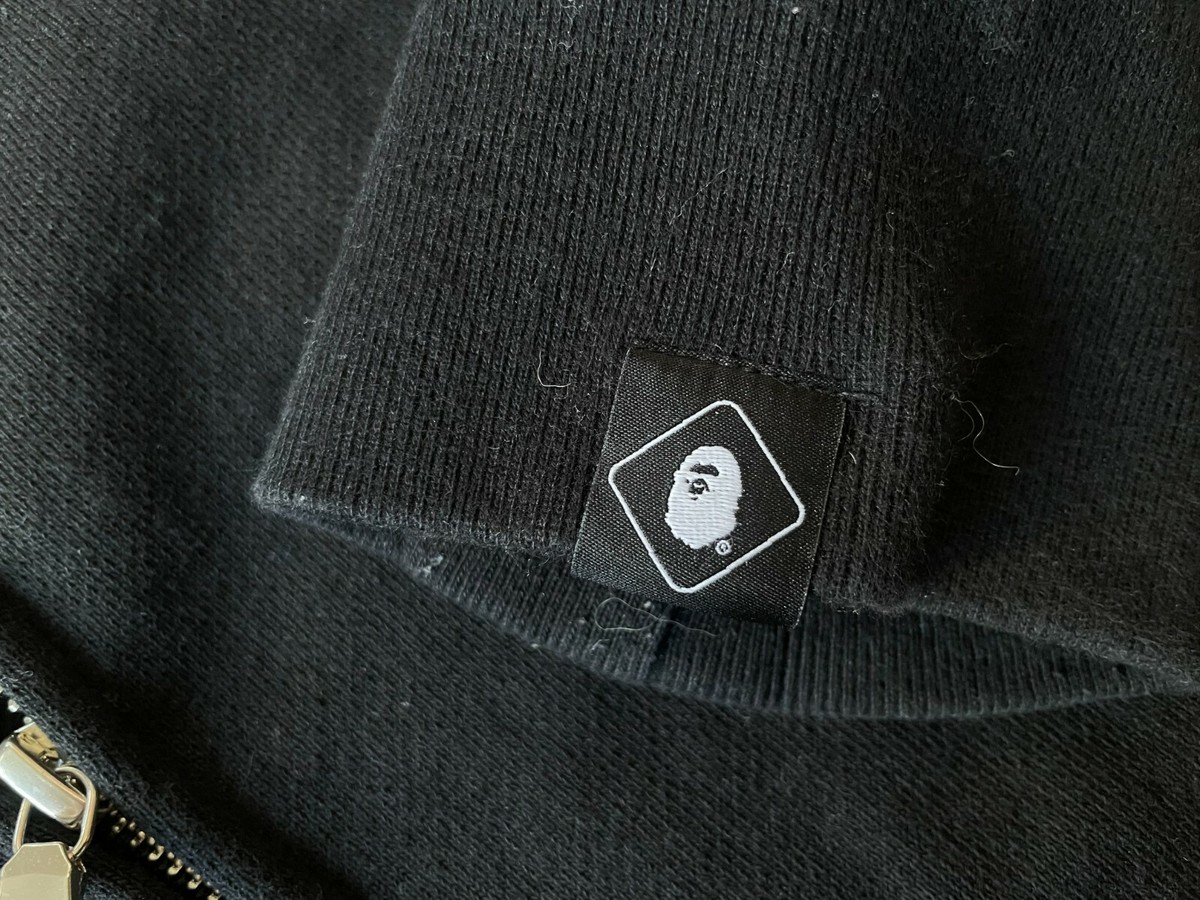 A Bathing Ape x F.C.Real Bristol Collaboration Shark Zip Up