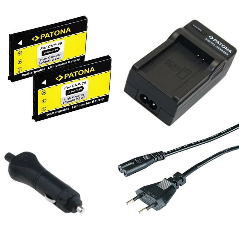 vhbw batteria compatibile con Casio Exilim EX-ZS15, EX-Z680, EX-Z690, EX-Z790, EX-ZS20, EX-ZS12 fotocamera (550mAh, 3,6V, Li-Ion) - Sostituisce NP-120