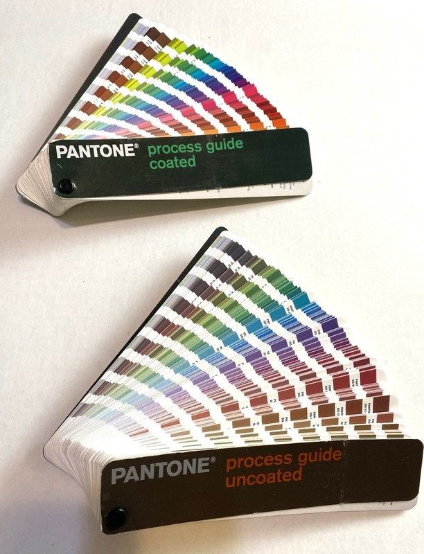 Pantone Process Guides Coated & Uncoated plus case 2004