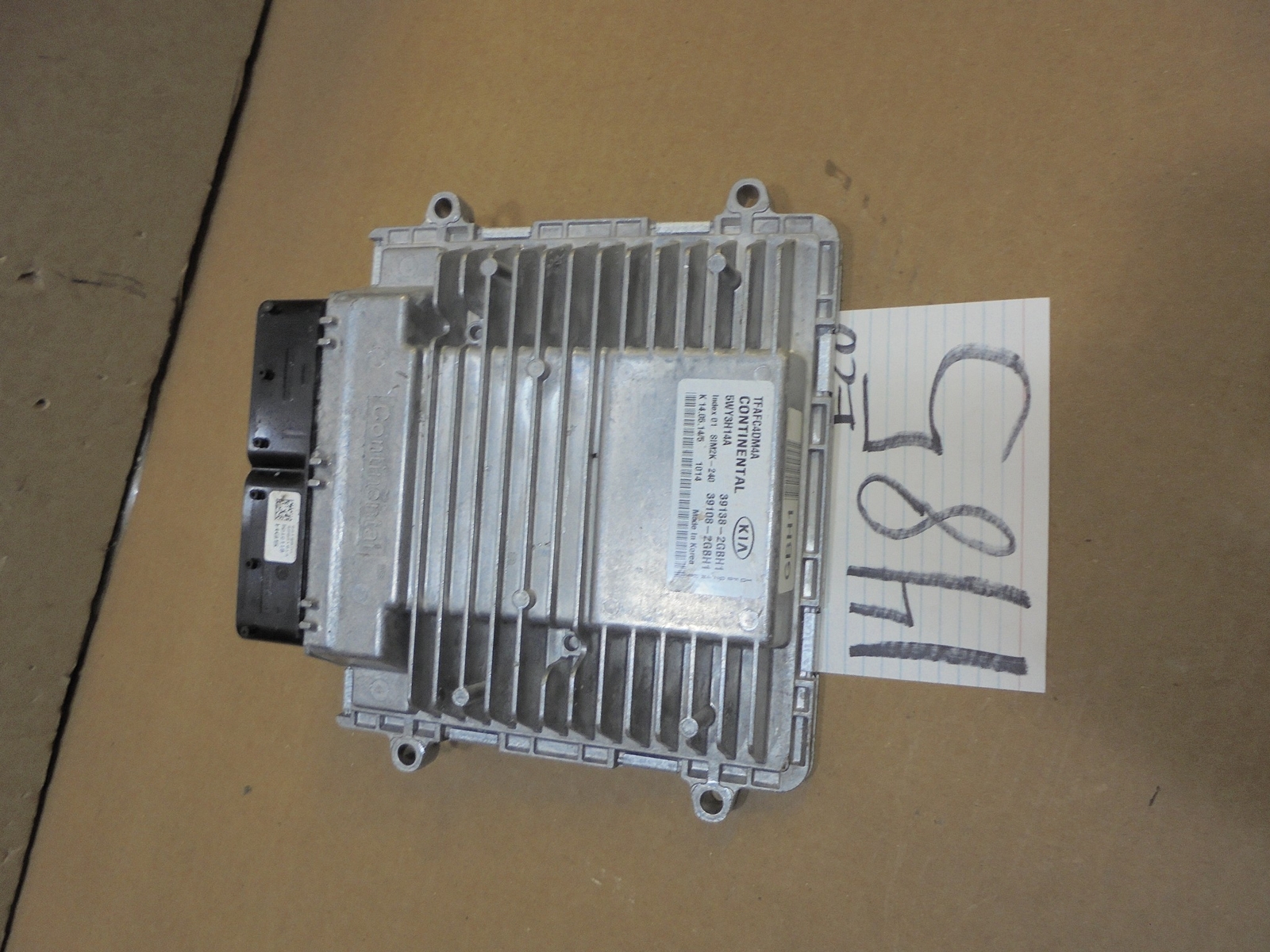 15 Kia Optima #1485 Engine Computer ECM ECU 39138-2GBH1