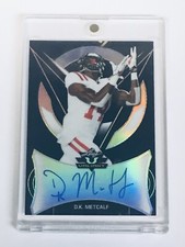 2019 Leaf Valiant DK Metcalf On card Auto 10/25 SSP Rookie RC Seahawks