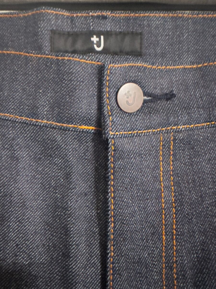 Uniqlo Jil Sander +J Men's Selvedge Slim Fit Straight Jeans Uniqlo Jil Sander +J Men's Selvedge Slim Fit Straight Jeans