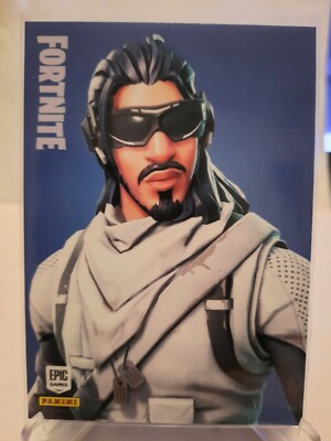 Panini Fortnite Series 1 Absolute Zero RARE OUTFIT #151 Trading Card 2019