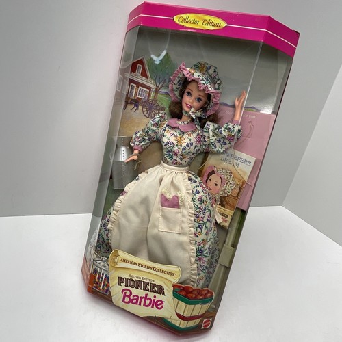 Muñeca PIONEER BARBIE American Stories Collection 2da Edición #14756 Mattel 1995 - Imagen 2 de 24